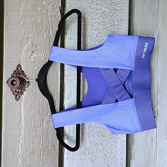 Ivy Park Sports Bra Blue sz S Women's - Picture 3 of 6
